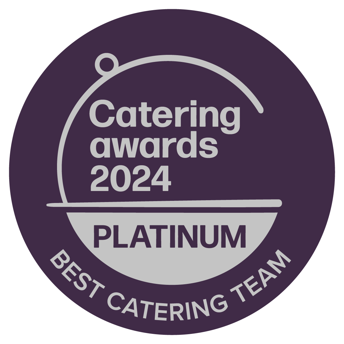 Catering Awards 2024_stickers_Platinum_Best Catering Team