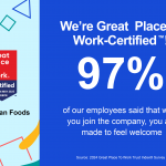 Διάκριση "Great Place to Work" για την Korinthian Foods
