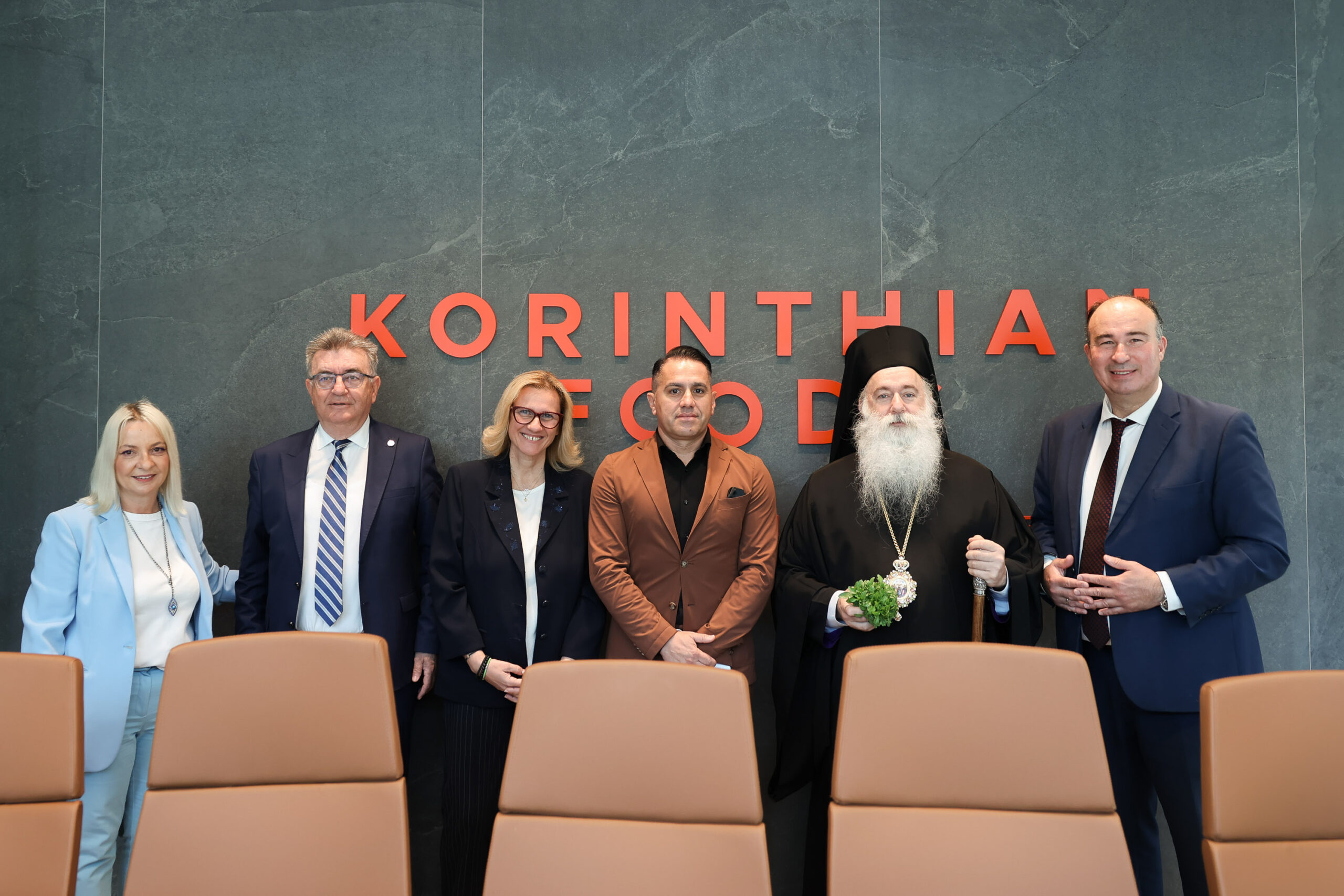 Εγκαίνια των νέων εγκαταστάσεων της Korinthian Foods στην Κόρινθο Εγκαίνια των νέων εγκαταστάσεων της Korinthian Foods στην Κόρινθο