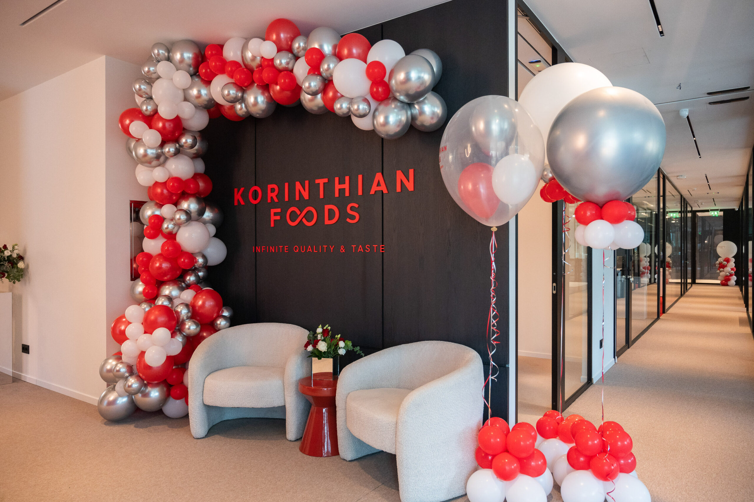 Εγκαίνια των νέων εγκαταστάσεων της Korinthian Foods στην Κόρινθο Εγκαίνια των νέων εγκαταστάσεων της Korinthian Foods στην Κόρινθο